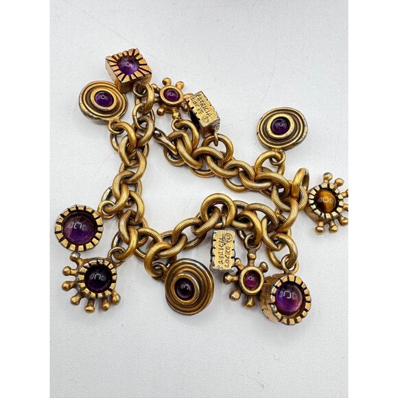 Patricia Locke Charm Bracelet Antique Finish - Picture 9 of 9